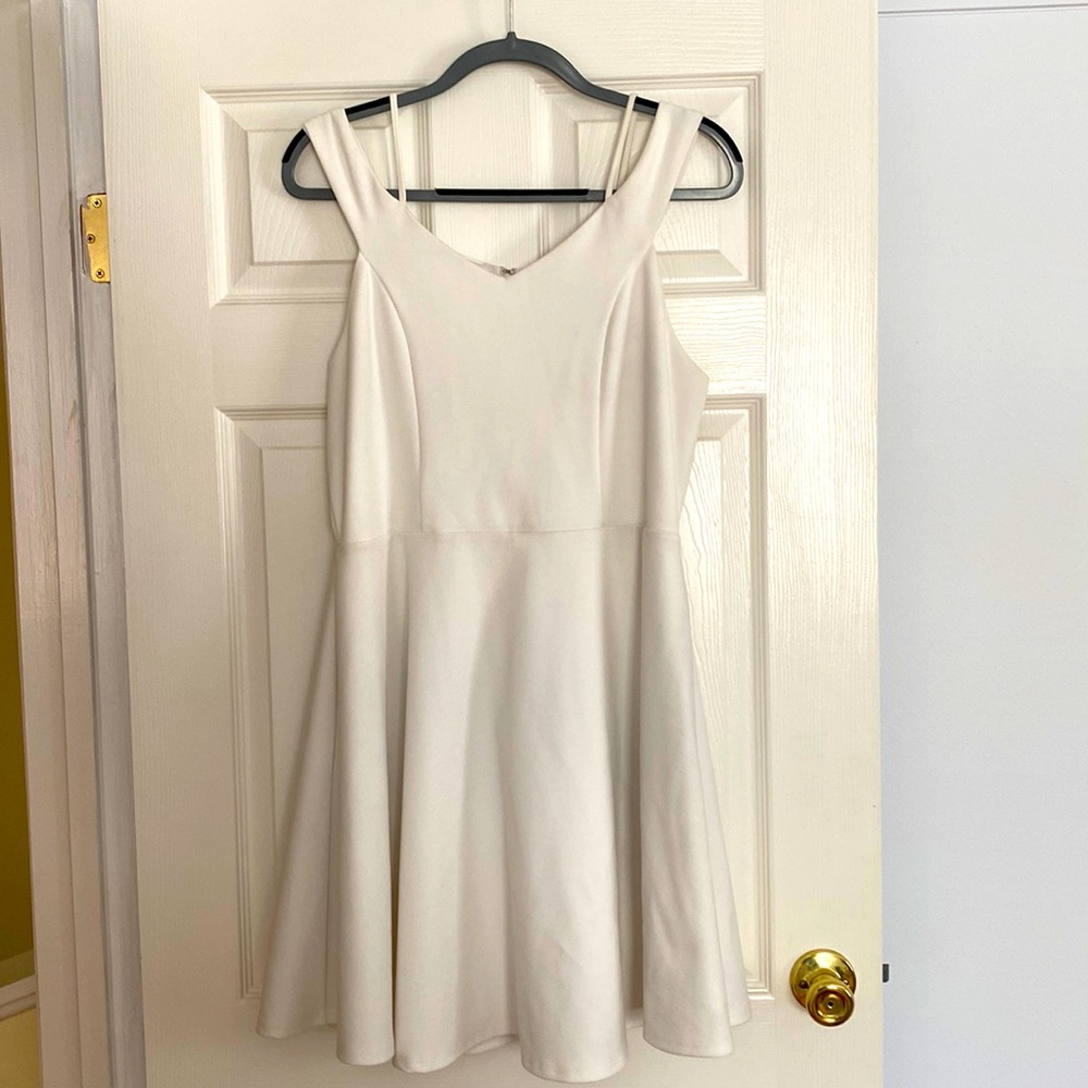EUC White Mini Dress